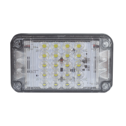 [XLTE2345W] Luz de Advertencia de 7X4", Color Claro, Con Luces de Trabajo, Ideal para Ambulancias | XLTE2345W