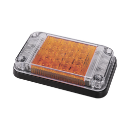 [XLTE2345A] Luz de Advertencia de 7X4", Color Ámbar, Con Luces de Trabajo, Ideal para Ambulancias | XLTE2345A