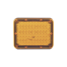 [X-LTE-515-A] Luz de Advertencia de 9X7", Color Ámbar, Ideal para Ambulancias | X-LTE-515-A