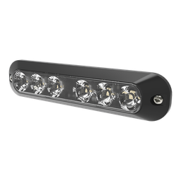 [ED3705-RB] Luz Auxiliar Serie X3705, 6 LEDs Ultra Brillantes, color Rojo / Azul | ED3705-RB