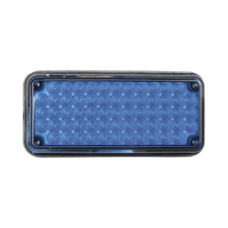 [X-LTE-295-B] Luz de advertencia de 7x3", Color Azul, Ideal para ambulancias | X-LTE-295-B